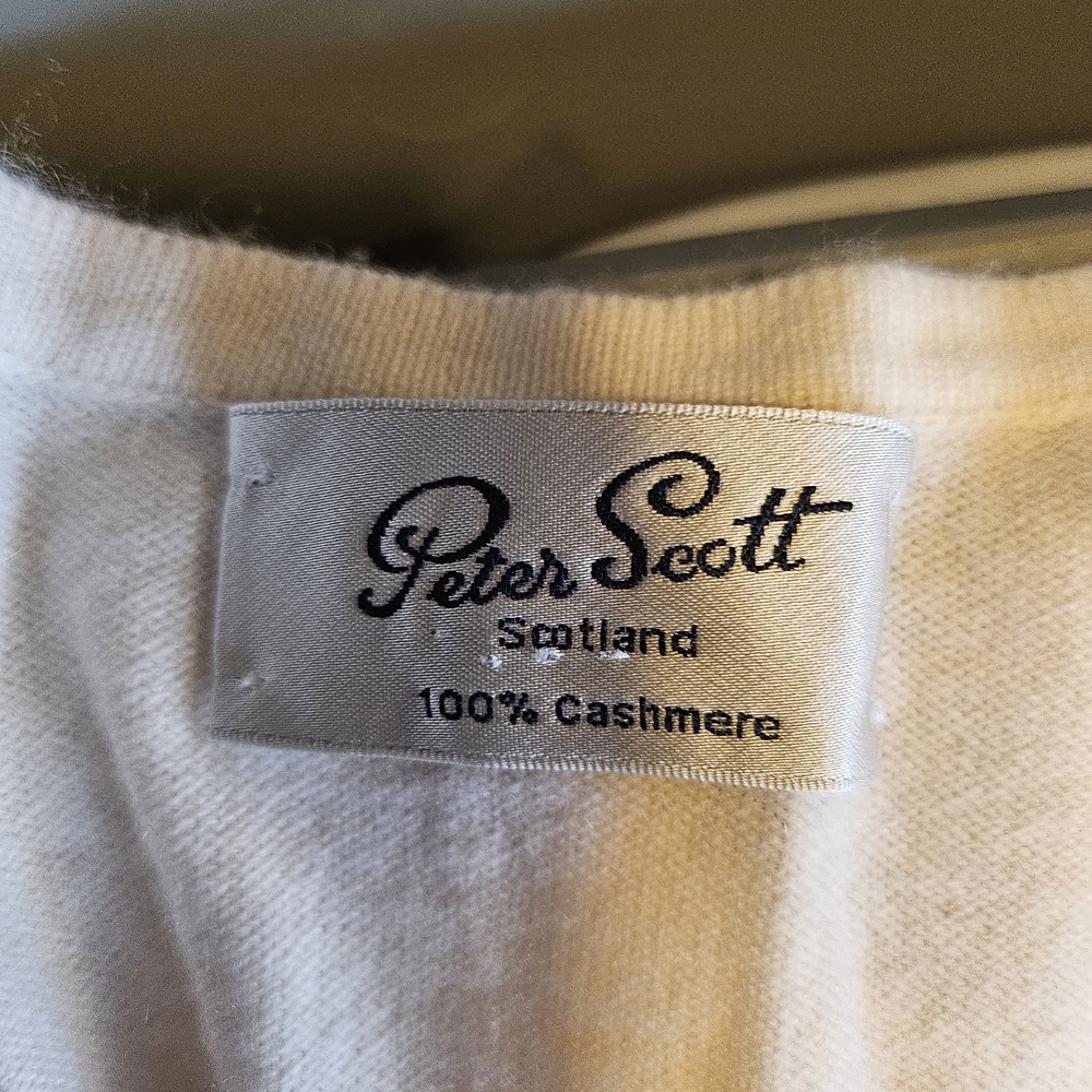 White Cashmere Sweater